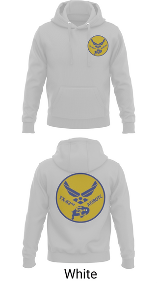 Hoodie, Samuel Clemens Tx-82 AFJROTC, Air Force, Teamtime, Team time, sublimation, custom sports apparel, team uniforms, spirit wear, spiritwear, sports uniforms, custom shirts, team store, custom team store, fundraiser sports, apparel fundraiser