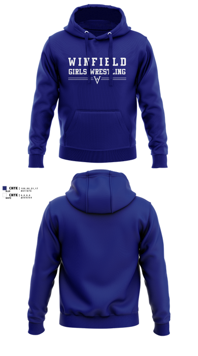 Winfield Youth Wrestling Club 41902136 Hoodie - 7