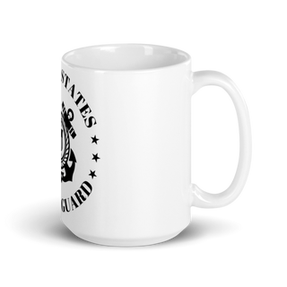 Coast Guard Station Port Aransas 18143377 White Glossy Mug - Large