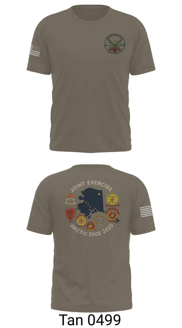 Short Sleeve Performance Shirt, RCKT BTRY D 2nd BN 14th MAR, Marines, Teamtime, Team time, sublimation, custom sports apparel, team uniforms, spirit wear, spiritwear, sports uniforms, custom shirts, team store, custom team store, fundraiser sports, apparel fundraiser