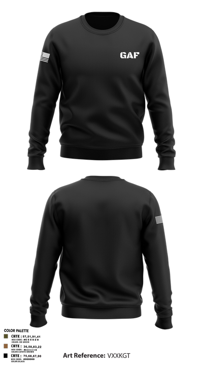 GAF 55246472 Crew Neck Sweatshirt - 3