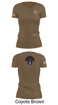 HQ PLT, A CO, USDB BN (CORR) 15623117 Women's Short Sleeve V-neck Shirt - 8