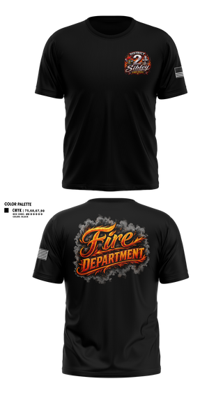 Short Sleeve Performance Shirt, Sibley District 2, Fire Department, Teamtime, Team time, sublimation, custom sports apparel, team uniforms, spirit wear, spiritwear, sports uniforms, custom shirts, team store, custom team store, fundraiser sports, apparel fundraiser
