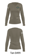 East Greenbush Fire 35005604 Women's Long Sleeve V-neck Shirt - 11