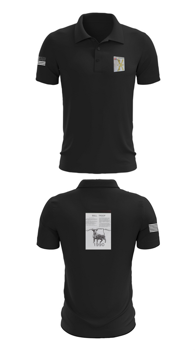 2nd Armored Cavalry Regiment 7857007 Short Sleeve Performance Polo - 27