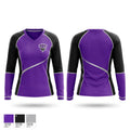Band Women's Long Sleeve V-neck Shirt - 1