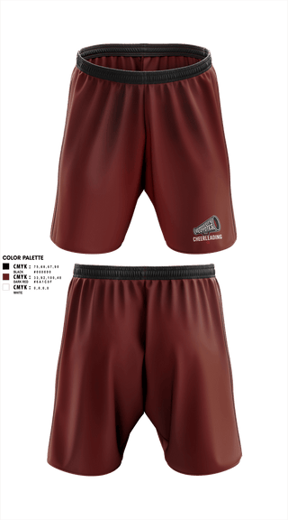 Athletic Shorts With Pockets, Reed City Coyotes, Cheer, Teamtime, Team time, sublimation, custom sports apparel, team uniforms, spirit wear, spiritwear, sports uniforms, custom shirts, team store, custom team store, fundraiser sports, apparel fundraiser
