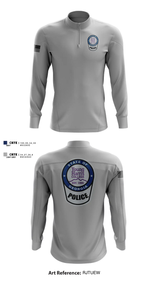Quarter Zip Jacket, team name, Police, Teamtime, Team time, sublimation, custom sports apparel, team uniforms, spirit wear, spiritwear, sports uniforms, custom shirts, team store, custom team store, fundraiser sports, apparel fundraiser
