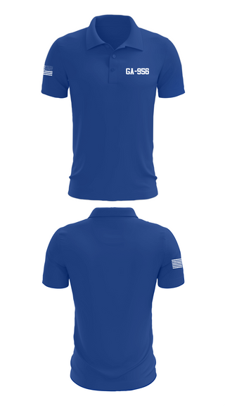 Short Sleeve Performance Polo, GA-956, Air Force, Teamtime, Team time, sublimation, custom sports apparel, team uniforms, spirit wear, spiritwear, sports uniforms, custom shirts, team store, custom team store, fundraiser sports, apparel fundraiser