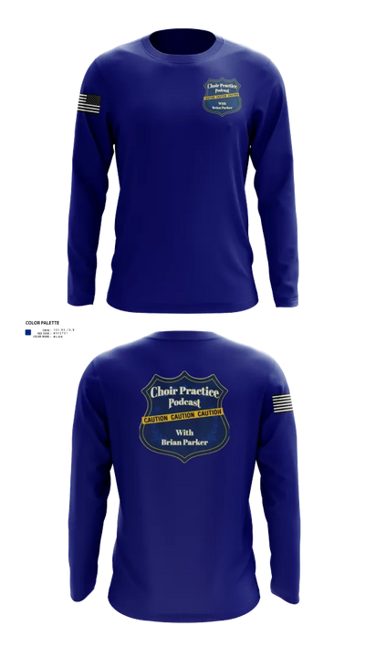 Choir Practice Podcast 63786957 Long Sleeve Performance Shirt 21