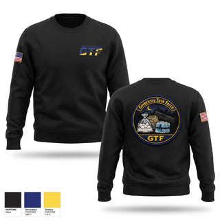 Crew Neck Sweatshirt, Delaware GTF, Police, Teamtime, Team time, sublimation, custom sports apparel, team uniforms, spirit wear, spiritwear, sports uniforms, custom shirts, team store, custom team store, fundraiser sports, apparel fundraiser
