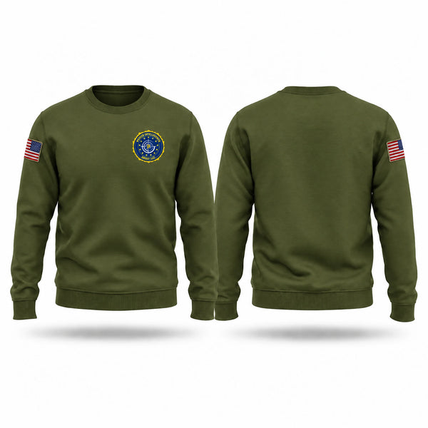Crew Neck Sweatshirt, PCA, Police, Teamtime, Team time, sublimation, custom sports apparel, team uniforms, spirit wear, spiritwear, sports uniforms, custom shirts, team store, custom team store, fundraiser sports, apparel fundraiser