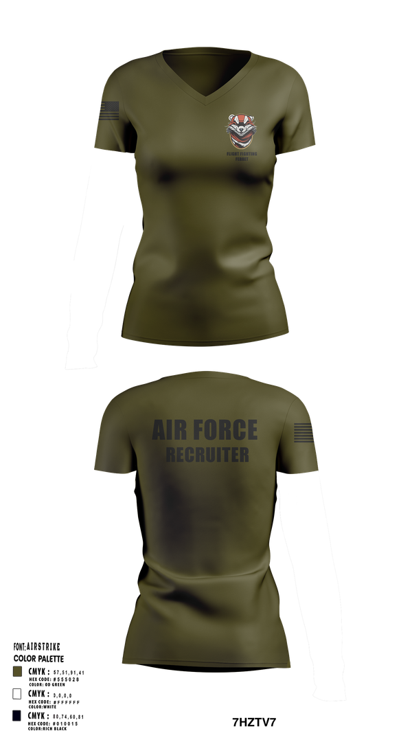 Womens Short Sleeve Vneck Shirt, 336 RCS F Flight, , Teamtime, Team time, sublimation, custom sports apparel, team uniforms, spirit wear, spiritwear, sports uniforms, custom shirts, team store, custom team store, fundraiser sports, apparel fundraiser
