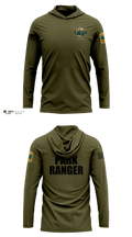 York County Park Ranger Division Long Sleeve hooded sunshirt - 12