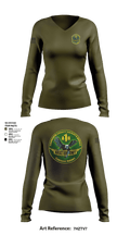 Sarasota County Sheriff’s Office Aviation Unit 73582405 Women's Long Sleeve V-neck Shirt - 15