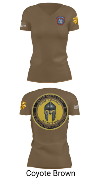 Womens Short Sleeve Vneck Shirt, USAREC, , Teamtime, Team time, sublimation, custom sports apparel, team uniforms, spirit wear, spiritwear, sports uniforms, custom shirts, team store, custom team store, fundraiser sports, apparel fundraiser