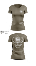 CJTF-HOA 54156011 Women's Short Sleeve V-neck Shirt - 6