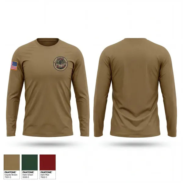 Long Sleeve Performance Shirt, 673 SFS, Air Force, Teamtime, Team time, sublimation, custom sports apparel, team uniforms, spirit wear, spiritwear, sports uniforms, custom shirts, team store, custom team store, fundraiser sports, apparel fundraiser