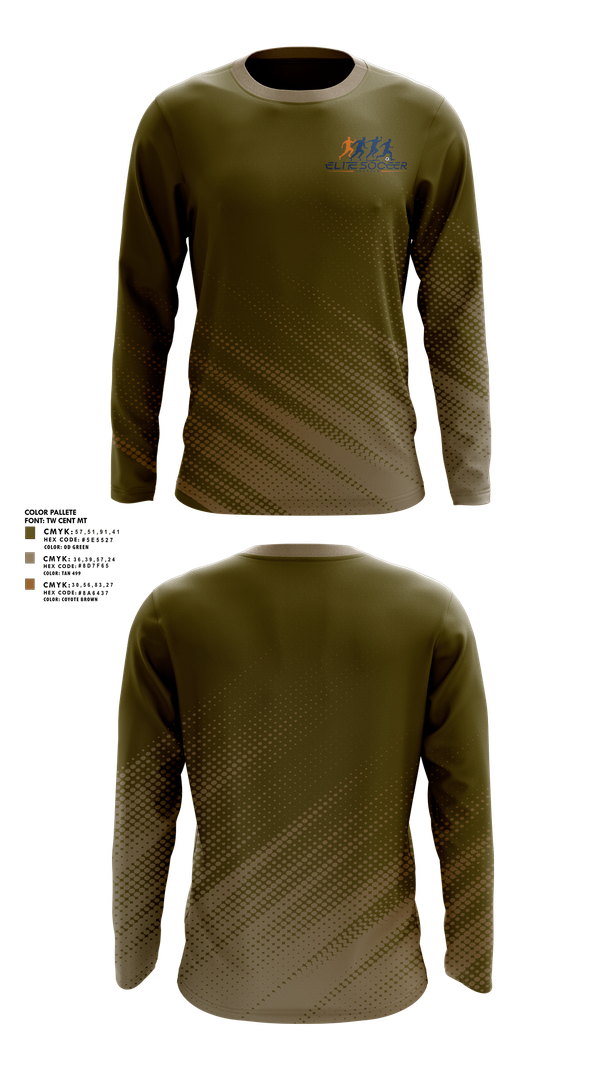Long Sleeve Performance Shirt, Sporting elite soccer, Men's Soccer, Teamtime, Team time, sublimation, custom sports apparel, team uniforms, spirit wear, spiritwear, sports uniforms, custom shirts, team store, custom team store, fundraiser sports, apparel fundraiser