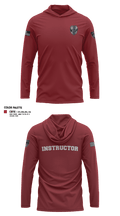San marcos police - field force 1789471 Long Sleeve Performance Shirt with hood - 2