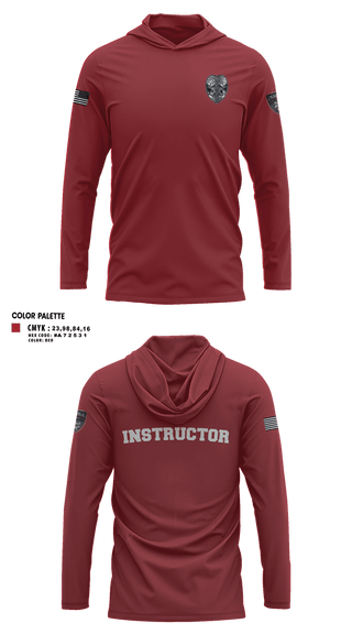 Long Sleeve Performance Shirt with hood, San marcos police - field force, Police, Teamtime, Team time, sublimation, custom sports apparel, team uniforms, spirit wear, spiritwear, sports uniforms, custom shirts, team store, custom team store, fundraiser sports, apparel fundraiser