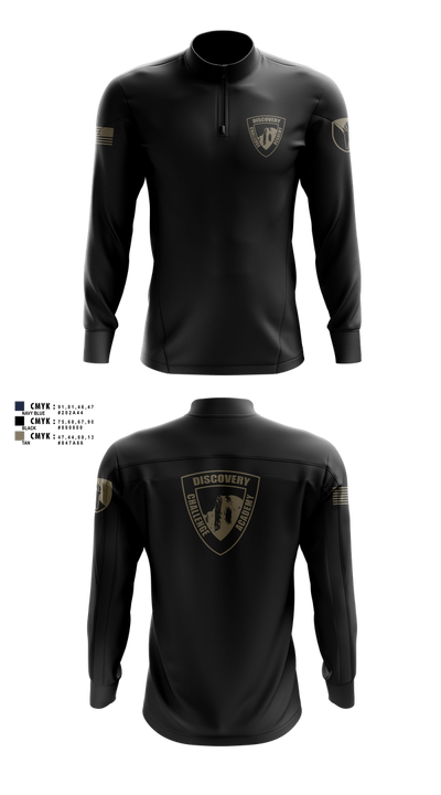 Discovery ChalleNGe Academy 60550316 Quarter Zip Jacket - 1