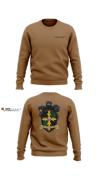 Crew Neck Sweatshirt, CMWDD-E, Army, Teamtime, Team time, sublimation, custom sports apparel, team uniforms, spirit wear, spiritwear, sports uniforms, custom shirts, team store, custom team store, fundraiser sports, apparel fundraiser