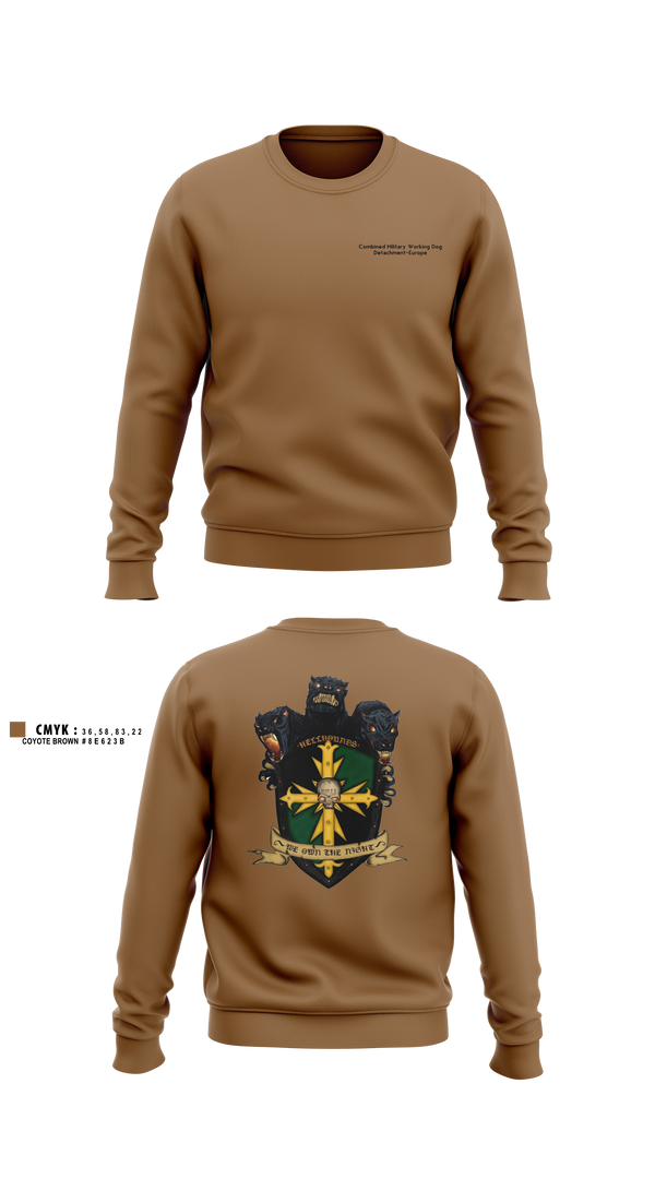 Crew Neck Sweatshirt, CMWDD-E, Army, Teamtime, Team time, sublimation, custom sports apparel, team uniforms, spirit wear, spiritwear, sports uniforms, custom shirts, team store, custom team store, fundraiser sports, apparel fundraiser