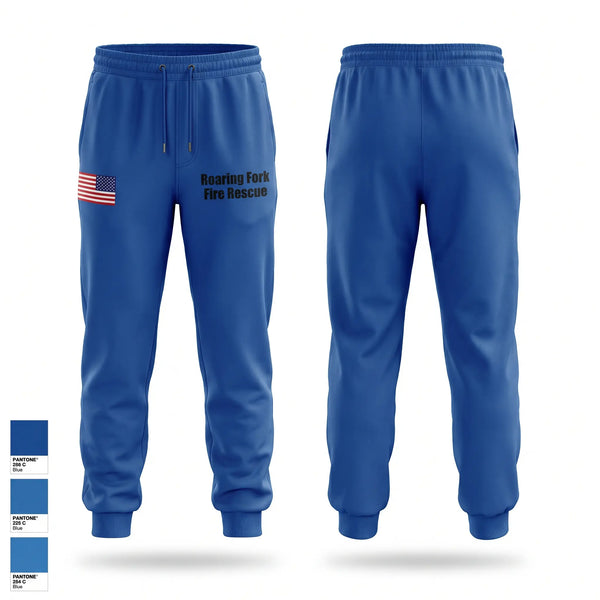 Sweatpants, Roaring Fork Fire Rescue, Fire Department, Teamtime, Team time, sublimation, custom sports apparel, team uniforms, spirit wear, spiritwear, sports uniforms, custom shirts, team store, custom team store, fundraiser sports, apparel fundraiser