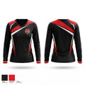Bay City Panthers 48593851 Women's Long Sleeve V-neck Shirt - 1