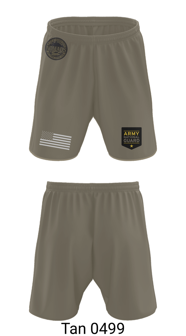 Athletic Shorts With Pockets, E CO 169 AVN, National Guard, Teamtime, Team time, sublimation, custom sports apparel, team uniforms, spirit wear, spiritwear, sports uniforms, custom shirts, team store, custom team store, fundraiser sports, apparel fundraiser