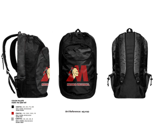 Gear Bag, Matoaca High School Volleyball, Women's Volleyball, Teamtime, Team time, sublimation, custom sports apparel, team uniforms, spirit wear, spiritwear, sports uniforms, custom shirts, team store, custom team store, fundraiser sports, apparel fundraiser