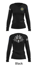 BLACKSHEEP 58862333 Women's Long Sleeve V-neck Shirt - 37