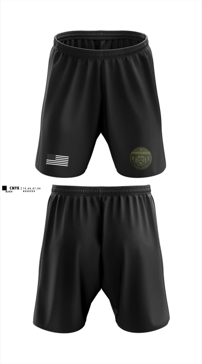 Proactive Patrol Club Athletic Shorts With Pockets - 50