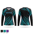 Wolfpack Women's Long Sleeve V-neck Shirt - 1
