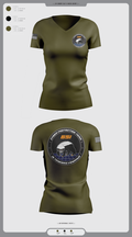 CPT3 31971916 Women's Short Sleeve V-neck Shirt - 1