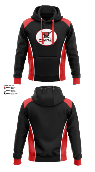 Wolfpack Martial Arts Hoodie - 3