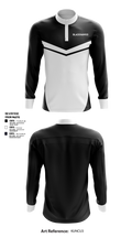 Blackhawks 62015928 Quarter Zip Jacket - 1