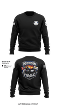 Robinson Police Department 9789546 Crew Neck Sweatshirt - 25