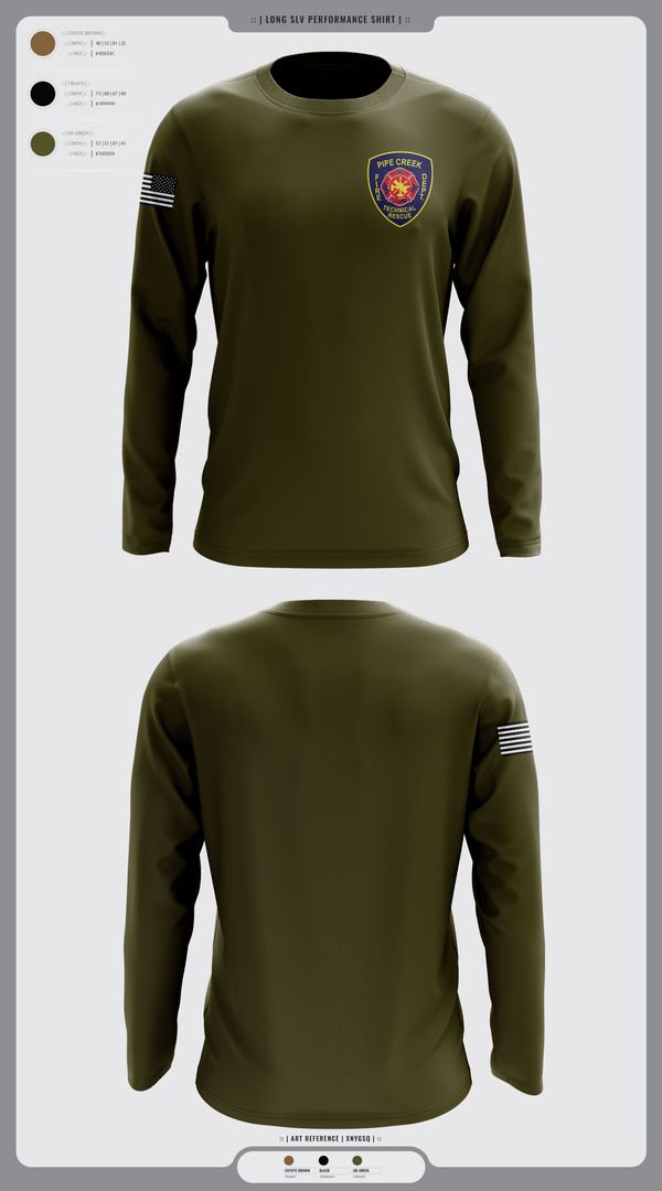 Long Sleeve Performance Shirt, PCFD, , Teamtime, Team time, sublimation, custom sports apparel, team uniforms, spirit wear, spiritwear, sports uniforms, custom shirts, team store, custom team store, fundraiser sports, apparel fundraiser