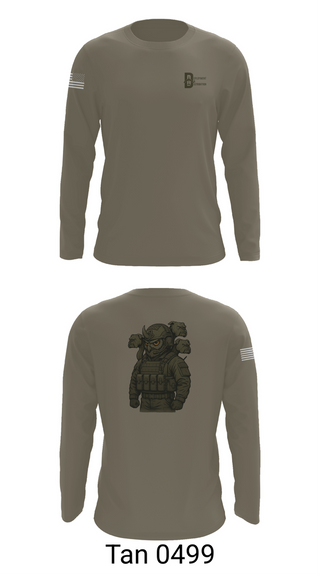 Long Sleeve Performance Shirt, Deployment & Distribution Flight, , Teamtime, Team time, sublimation, custom sports apparel, team uniforms, spirit wear, spiritwear, sports uniforms, custom shirts, team store, custom team store, fundraiser sports, apparel fundraiser