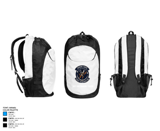 Gear Bag, DET 006 Soaring Tigers, Air Force, Teamtime, Team time, sublimation, custom sports apparel, team uniforms, spirit wear, spiritwear, sports uniforms, custom shirts, team store, custom team store, fundraiser sports, apparel fundraiser