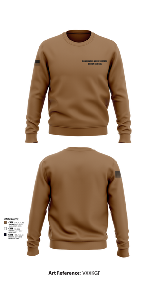 Crew Neck Sweatshirt, Commander Naval Surface Group Central, , Teamtime, Team time, sublimation, custom sports apparel, team uniforms, spirit wear, spiritwear, sports uniforms, custom shirts, team store, custom team store, fundraiser sports, apparel fundraiser