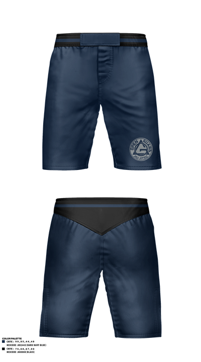 Open Guard BJJ 13780939 Fight Shorts - 2