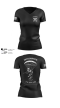 1-1 SFG (A) MOF Women's Short Sleeve V-neck Shirt - 100