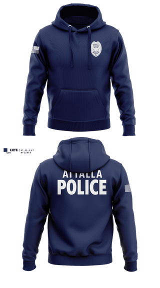 Hoodie, Attalla Police Department, Police, Teamtime, Team time, sublimation, custom sports apparel, team uniforms, spirit wear, spiritwear, sports uniforms, custom shirts, team store, custom team store, fundraiser sports, apparel fundraiser