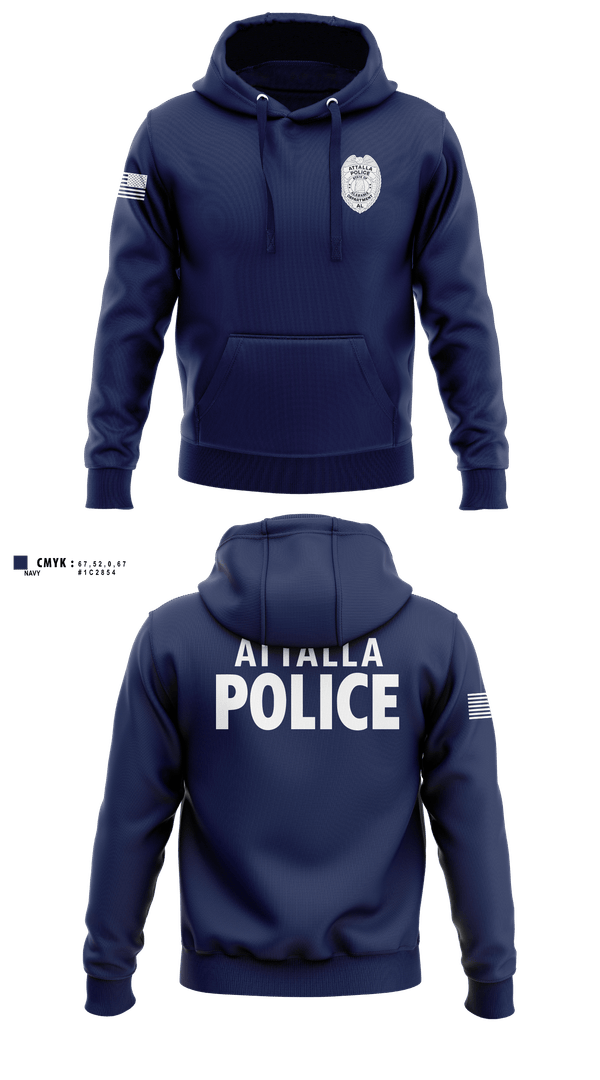 Hoodie, Attalla Police Department, Police, Teamtime, Team time, sublimation, custom sports apparel, team uniforms, spirit wear, spiritwear, sports uniforms, custom shirts, team store, custom team store, fundraiser sports, apparel fundraiser