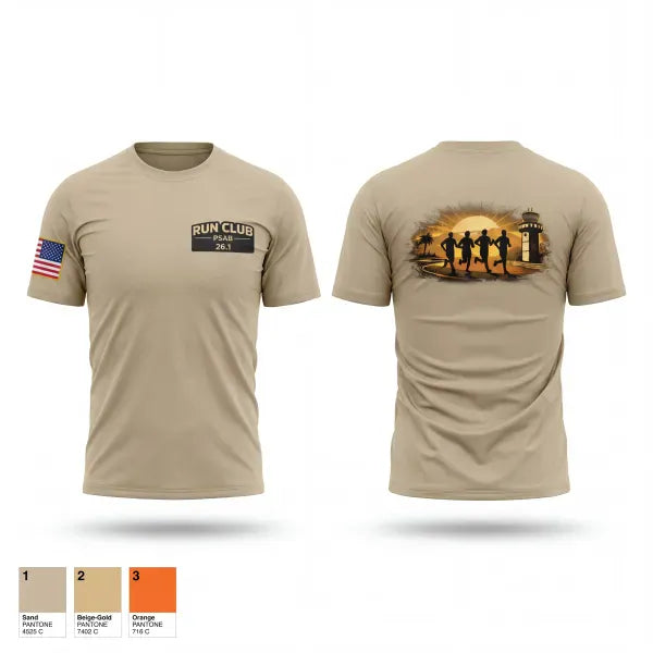 Short Sleeve Performance Shirt, RUN CLUB (PSAB), Air Force, Teamtime, Team time, sublimation, custom sports apparel, team uniforms, spirit wear, spiritwear, sports uniforms, custom shirts, team store, custom team store, fundraiser sports, apparel fundraiser