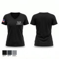 Fairview Engine Company 3 Women's Short Sleeve V-neck Shirt - 1