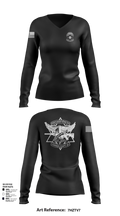 sert 65452085 Women's Long Sleeve V-neck Shirt - 101
